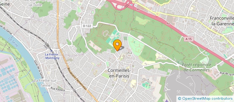 localisation de l'entreprise MADAME PAULINE KEROMNES  CORMEILLES-EN-PARISIS