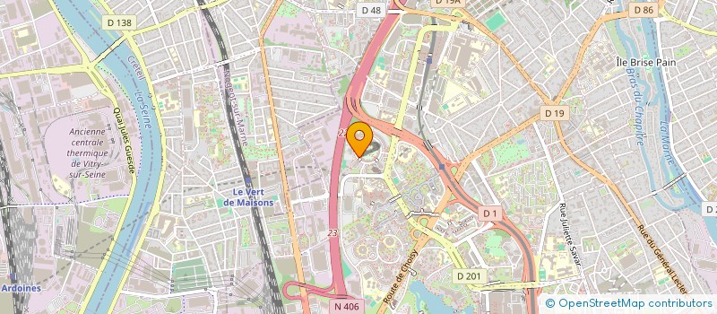 localisation de l'entreprise MADAME PAULINE KHAMPHONE  CRETEIL