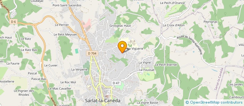localisation de l'entreprise MADAME PAULINE KHAU à SARLAT-LA-CANEDA