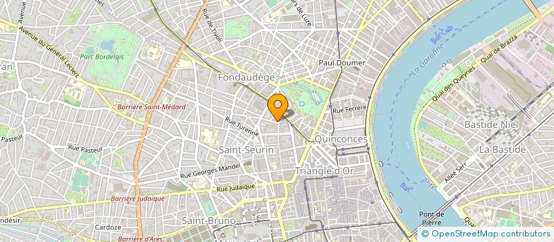 localisation de l'entreprise MADAME PAULINE KIEHL  BORDEAUX