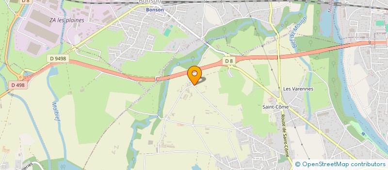 localisation de l'entreprise MADAME PAULINE KOPRIVNIK  SAINT-JUST-SAINT-RAMBERT