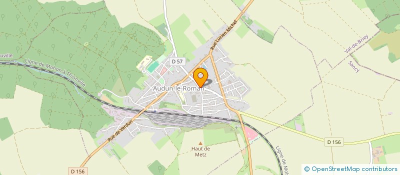 localisation de l'entreprise MADAME PAULINE KRUMM  AUDUN-LE-ROMAN