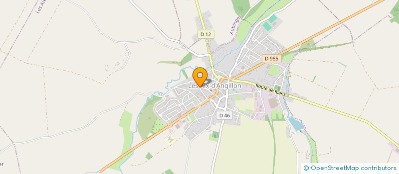 localisation de l'entreprise MADAME PAULINE LACHET  LES AIX-D'ANGILLON