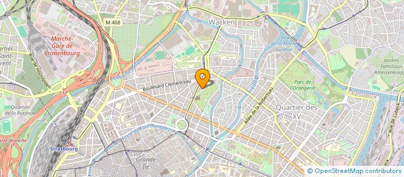 localisation de l'entreprise MADAME PAULINE LACOTTE à STRASBOURG