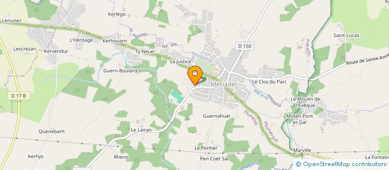 localisation de l'entreprise MADAME PAULINE LACROIX  PLUNERET