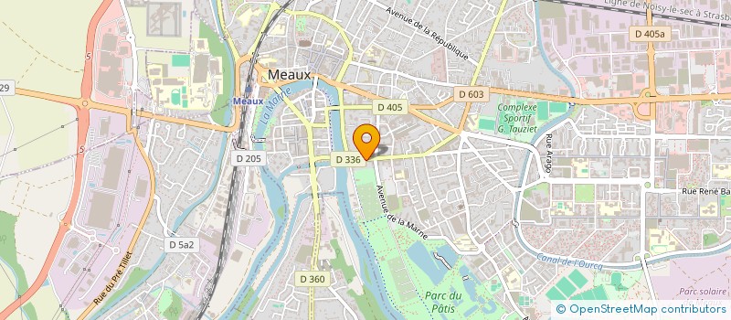 localisation de l'entreprise MADAME PAULINE LAIGLE à MEAUX