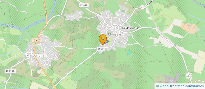 localisation de l'entreprise MADAME PAULINE LALAURIE  OUVEILLAN