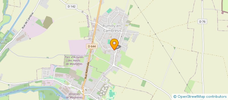 localisation de l'entreprise MADAME PAULINE LALEU  CAMBRAI