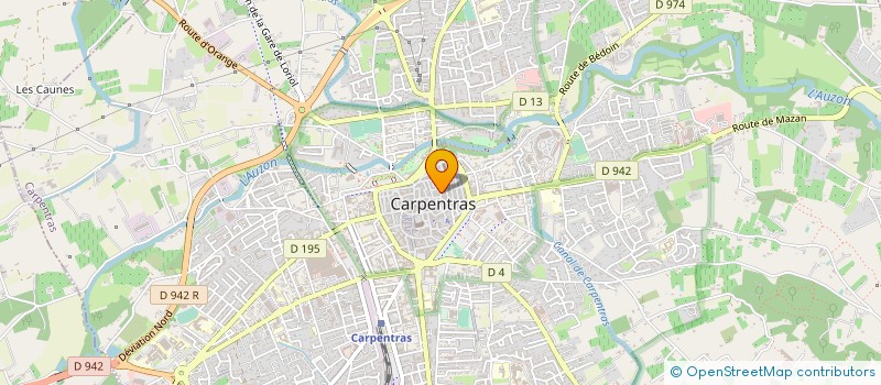 localisation de l'entreprise MADAME PAULINE LALLEMAND  CARPENTRAS