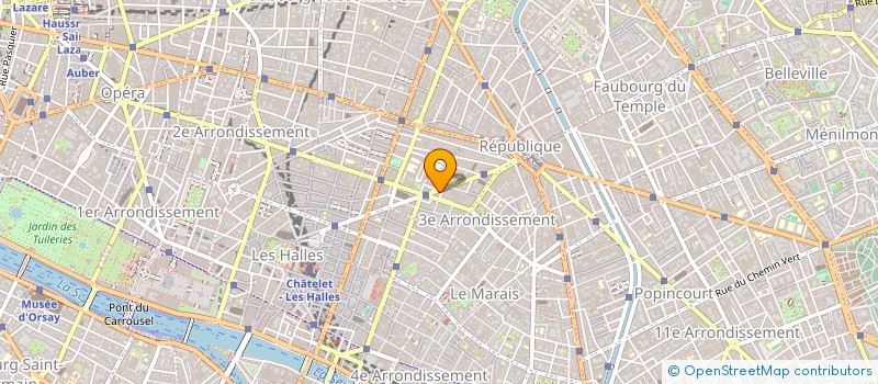 localisation de l'entreprise MADAME PAULINE LALY  PARIS