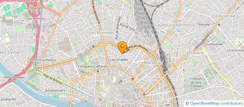 localisation de l'entreprise MADAME PAULINE LANDRY à TOULOUSE