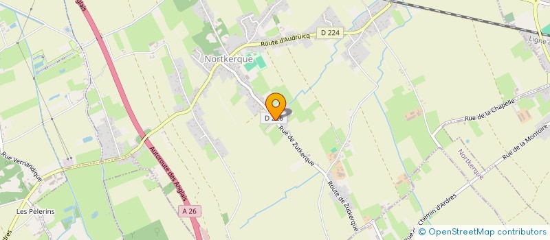 localisation de l'entreprise MADAME PAULINE LANOY  NORTKERQUE