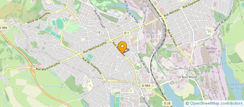 localisation de l'entreprise MADAME PAULINE LARGY  CARRIERES-SUR-SEINE