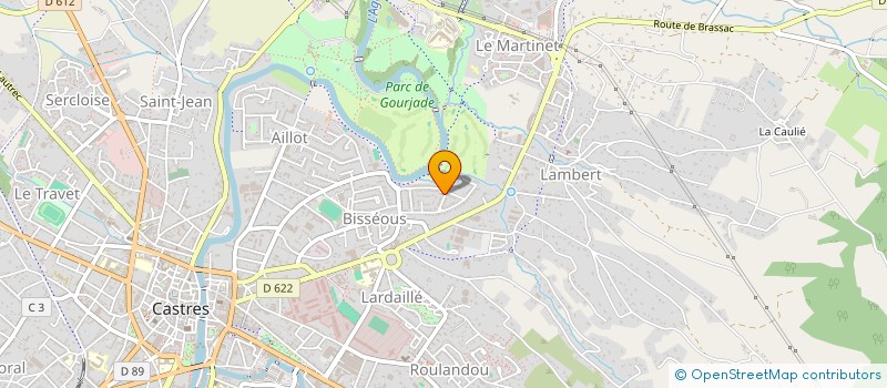 localisation de l'entreprise MADAME PAULINE LAUREAU  CASTRES