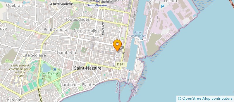 localisation de l'entreprise MADAME PAULINE LAUTERS à SAINT-NAZAIRE