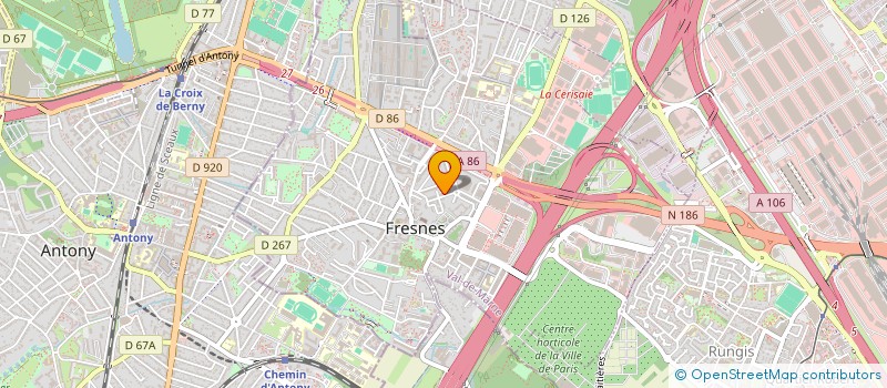 localisation de l'entreprise MADAME PAULINE LE CALVEZ  FRESNES