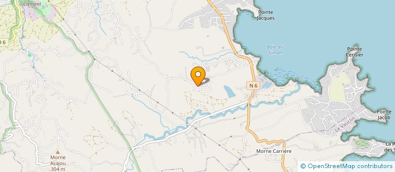 localisation de l'entreprise MADAME PAULINE LEBRETON  LE ROBERT