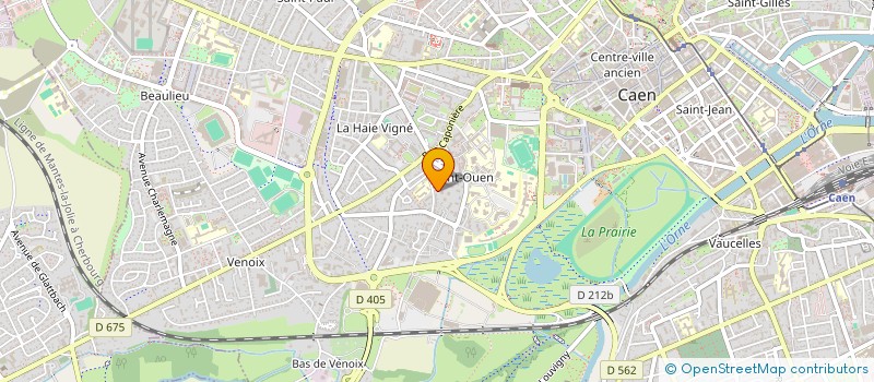 localisation de l'entreprise MADAME PAULINE LECLERCQ à CAEN