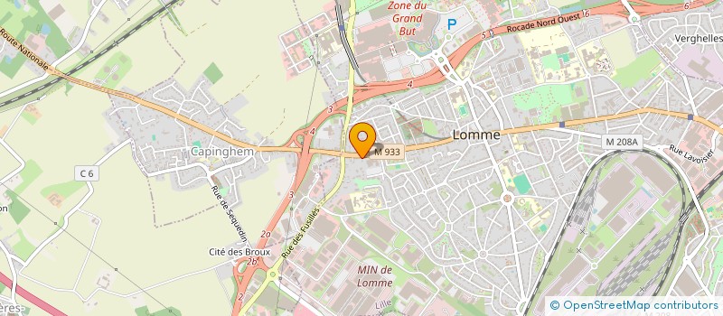 localisation de l'entreprise MADAME PAULINE LECLERCQ à LILLE