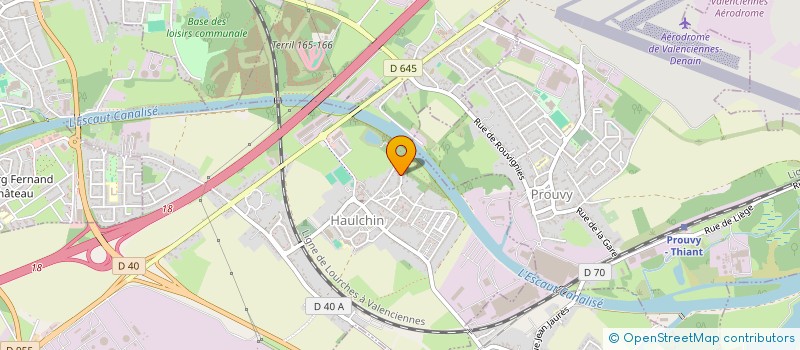 localisation de l'entreprise MADAME PAULINE LECU  HAULCHIN