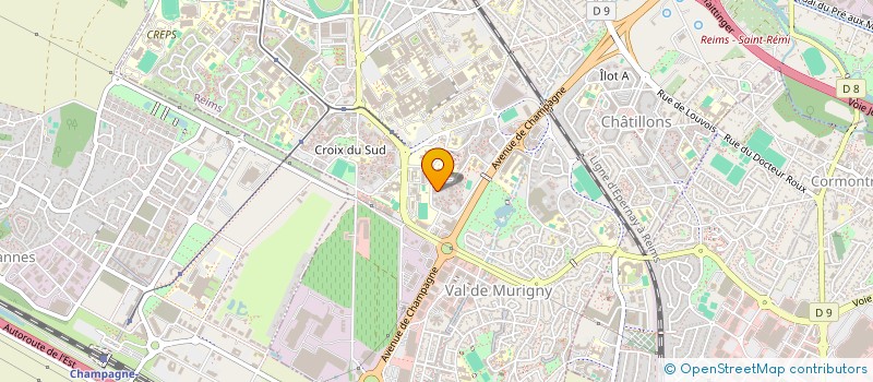 localisation de l'entreprise MADAME PAULINE LEDEZ  REIMS