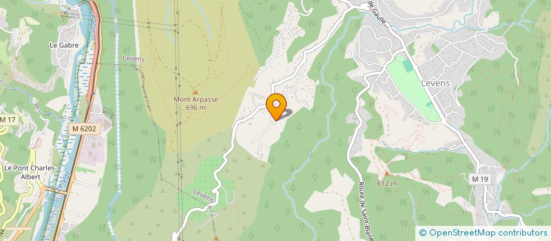 localisation de l'entreprise MADAME PAULINE LEFER  LEVENS