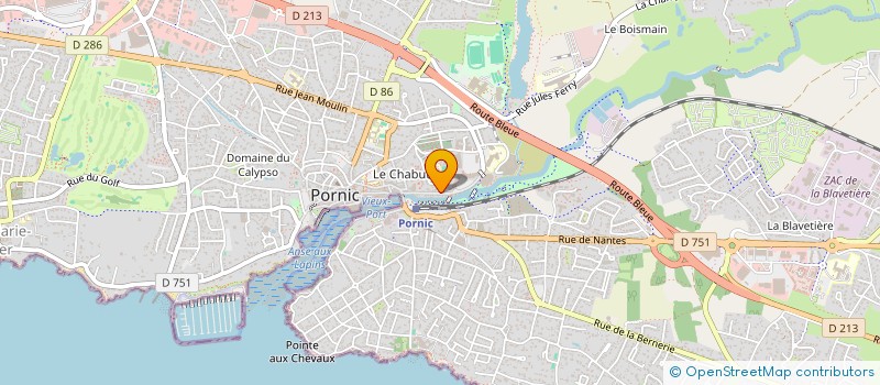 localisation de l'entreprise MADAME PAULINE LEGA  PORNIC