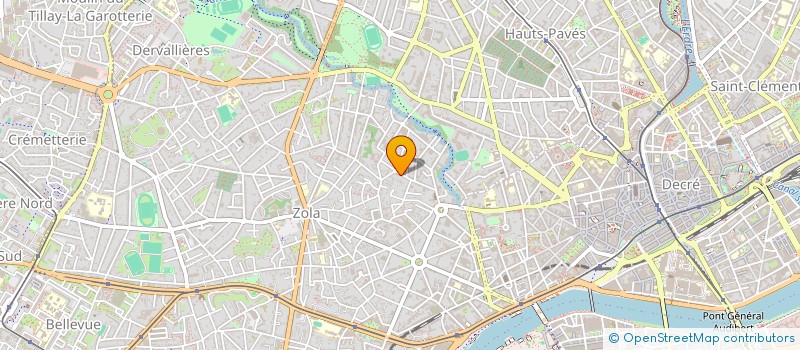 localisation de l'entreprise MADAME PAULINE LEGAUD-VAN DE VYVER à NANTES