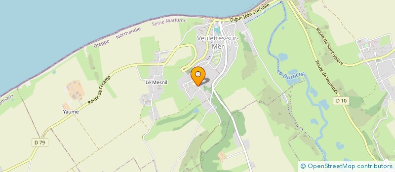 localisation de l'entreprise MADAME PAULINE LEHERICE  VEULETTES-SUR-MER