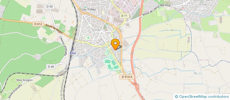 localisation de l'entreprise MADAME PAULINE LENFANT  SALEILLES