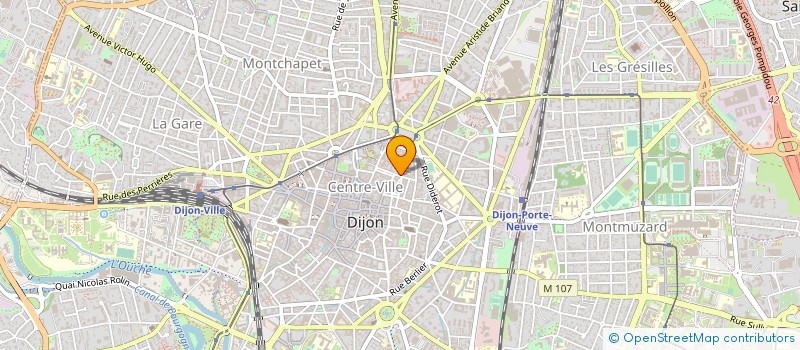 localisation de l'entreprise MADAME PAULINE LENORMAND à DIJON