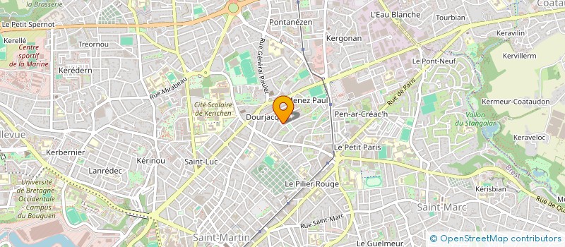localisation de l'entreprise MADAME PAULINE LEPERT à BREST