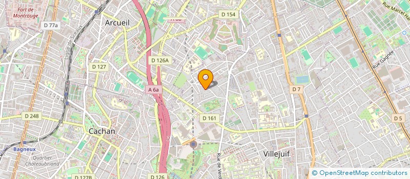 localisation de l'entreprise MADAME PAULINE LEQUESNE  VILLEJUIF