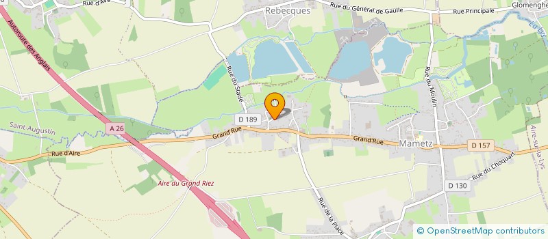 localisation de l'entreprise MADAME PAULINE LEQUIEN  MAMETZ