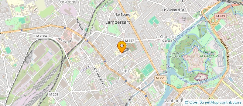 localisation de l'entreprise MADAME PAULINE LESACQ à LAMBERSART