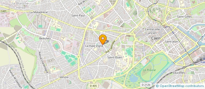 localisation de l'entreprise MADAME PAULINE LESUR à CAEN