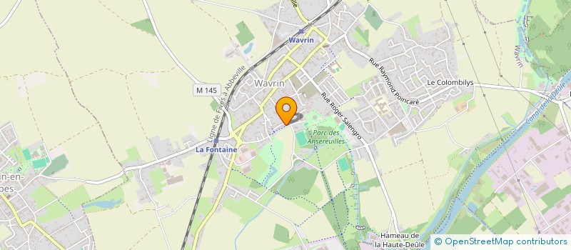 localisation de l'entreprise MADAME PAULINE LEURS  WAVRIN