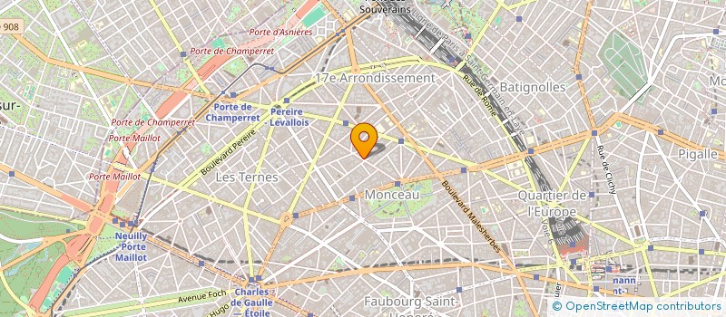 localisation de l'entreprise MADAME PAULINE LEVASSEUR  PARIS