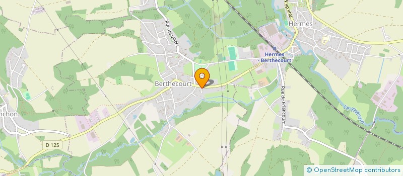 localisation de l'entreprise MADAME PAULINE LEVASSEUR  BERTHECOURT