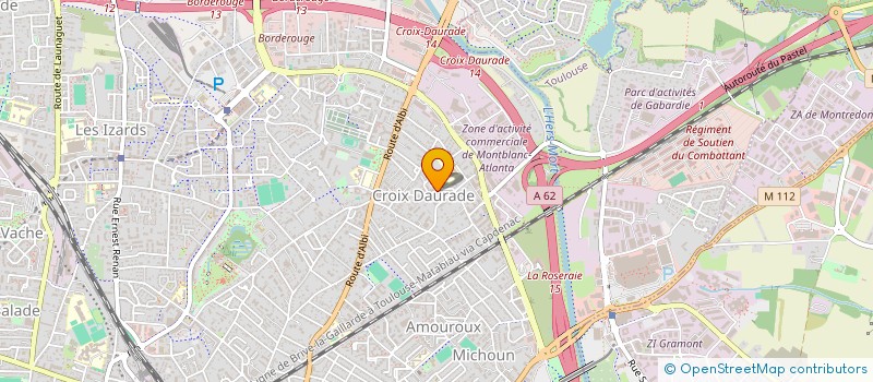 localisation de l'entreprise MADAME PAULINE LEVRAY à TOULOUSE