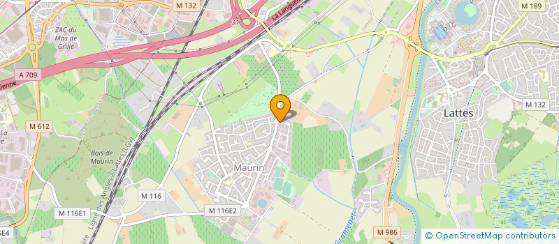 localisation de l'entreprise MADAME PAULINE LINSIG  SAINT-CYPRIEN