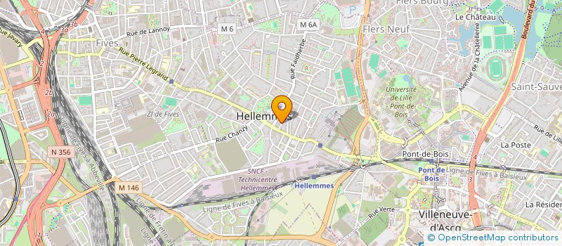 localisation de l'entreprise MADAME PAULINE LIOTARD à LILLE