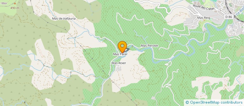 localisation de l'entreprise MADAME PAULINE LLERES  BANYULS-SUR-MER