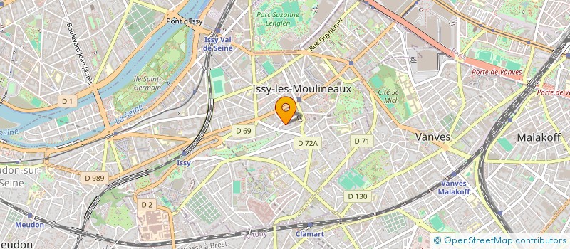 localisation de l'entreprise MADAME PAULINE LONGUEPEE à ISSY LES MOULINEAUX