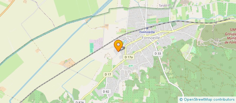 localisation de l'entreprise MADAME PAULINE LUPORINI  FONTVIEILLE