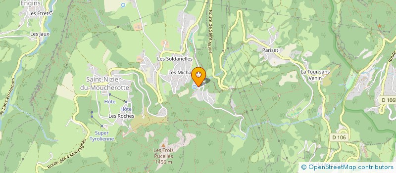 localisation de l'entreprise MADAME PAULINE LY  SAINT-NIZIER-DU-MOUCHEROTTE