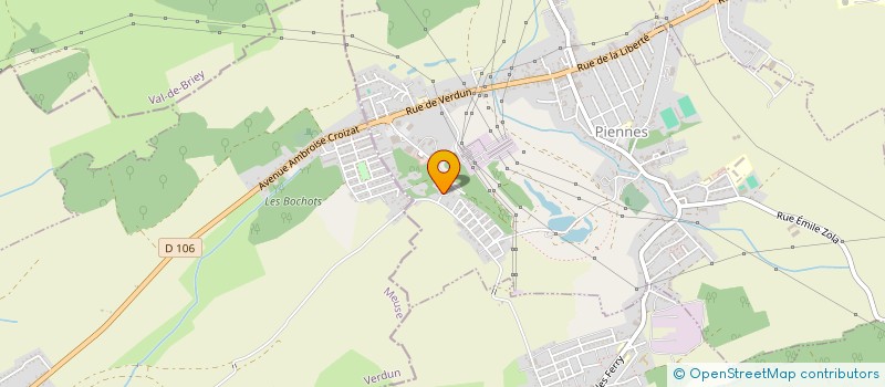 localisation de l'entreprise MADAME PAULINE MADERA PULICE  PIENNES