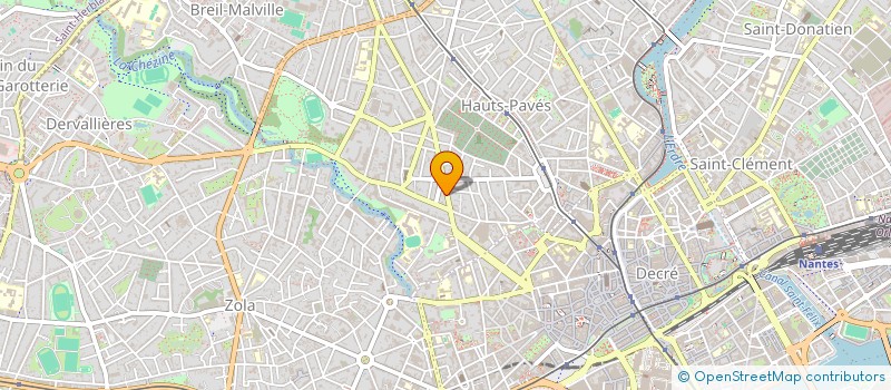 localisation de l'entreprise MADAME PAULINE MAGNEZ  NANTES