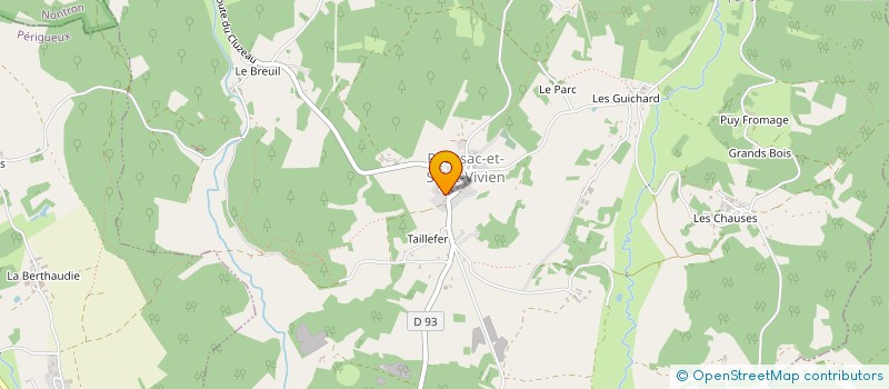 localisation de l'entreprise MADAME PAULINE MAGNIN  PAUSSAC-ET-SAINT-VIVIEN