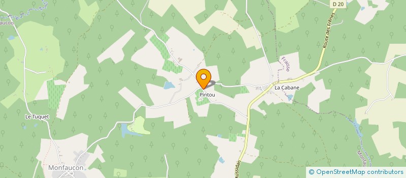 localisation de l'entreprise MADAME PAULINE MALLET à BOSSET